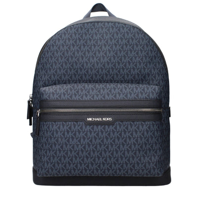 Rucsac Michael Kors albastru din material textil