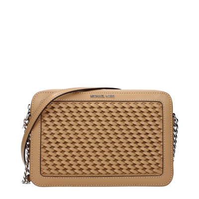 Geantă crossbody Michael Kors din piele maro