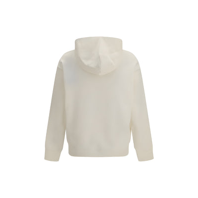 Bluză Moncler Grenoble din bumbac bej