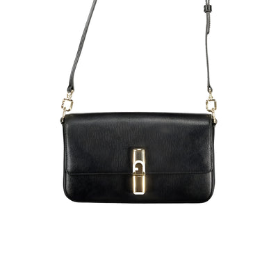 Furla Black Leather Handbag