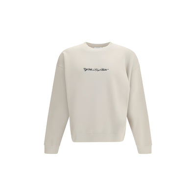 Bluză de molton Off-White bej din bumbac