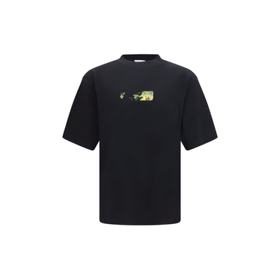 Tricou Off-White negru din bumbac Spices Arrow