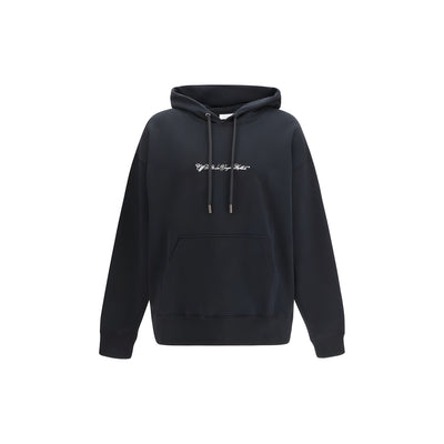 Bluză de molton Off-White neagră din bumbac