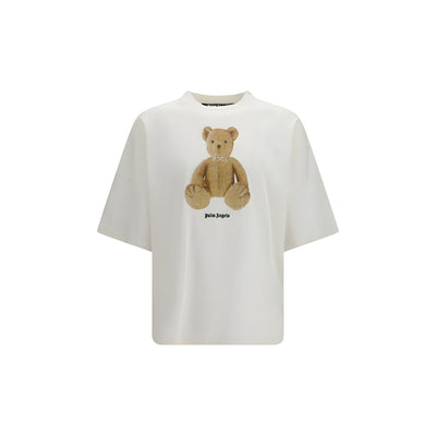 Tricou Palm Angels alb din bumbac