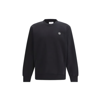 Bluză Philipp Plein neagră din bumbac