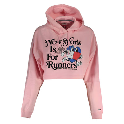 Tommy Hilfiger Pink Cotton Sweater