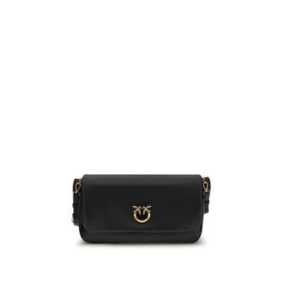 Geantă de umăr PINKO Black Baguette moale
