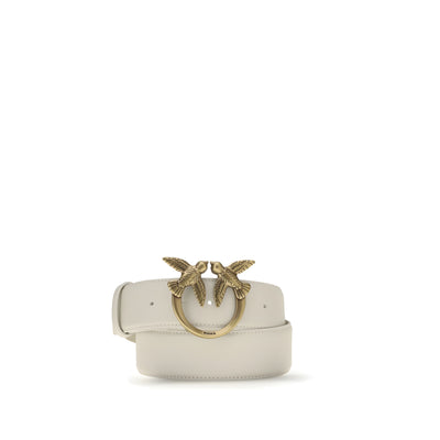 PINKO White Love Berry Belt