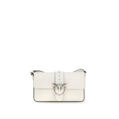 Geantă One Shoulder PINKO White Love