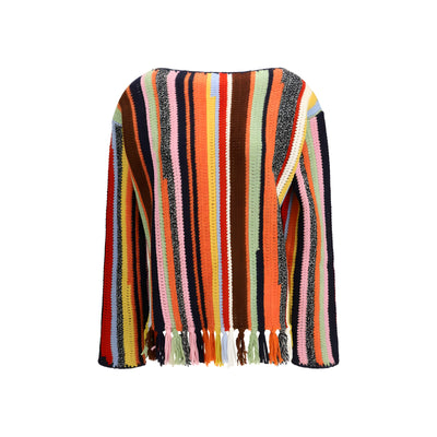 Pulover Prada din lână multicoloră