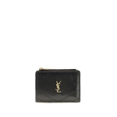 Portofel Saint Laurent negru din piele