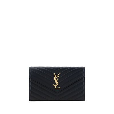 Geantă de umăr neagră Saint Laurent