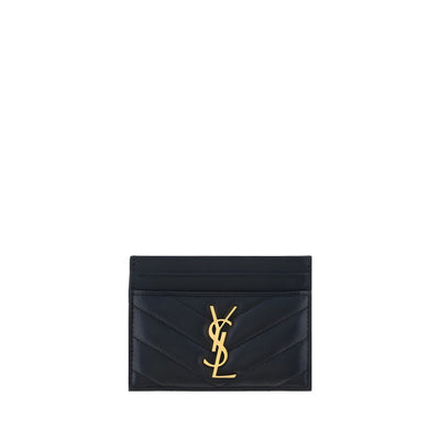 Portofel Saint Laurent negru din piele nappa