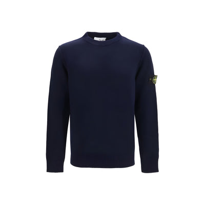 Bluză Stone Island neagră din bumbac