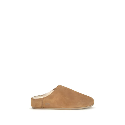 Mules UGG bej din piele de oaie Elea