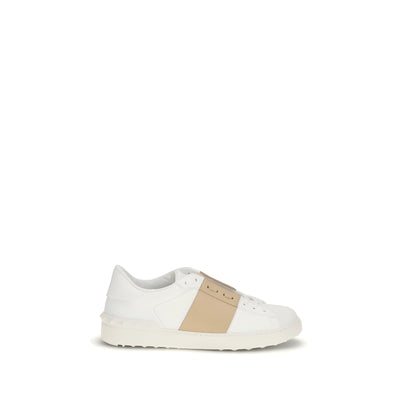 Sneakerși Valentino Garavani albi joși
