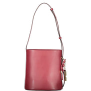 Furla Red Leather Bucket Bag