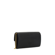 Portofel PINKO negru din piele Love One