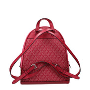 Rucsac Michael Kors din material textil bej