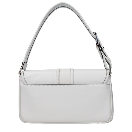 Geantă de umăr Michael Kors din piele albă