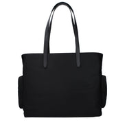 Geantă de umăr Michael Kors neagră din material textil