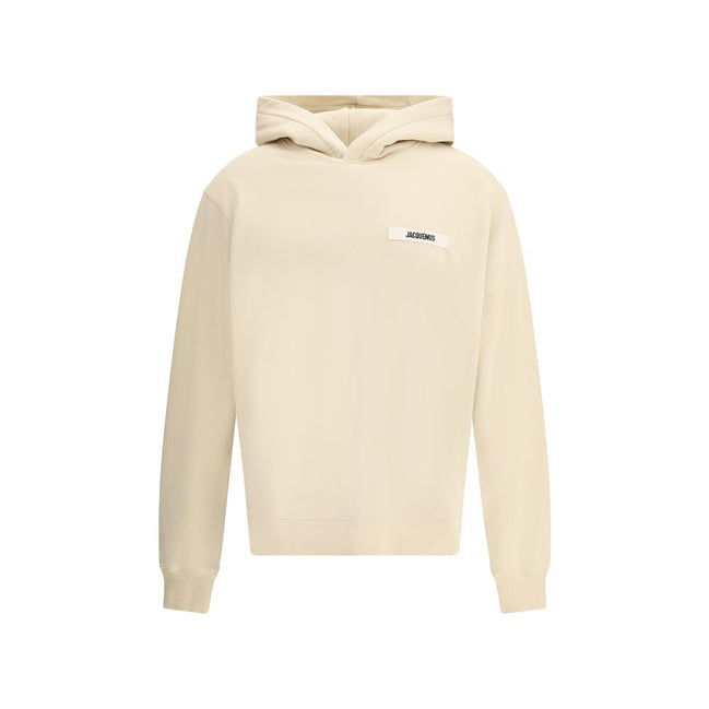 Bluză de molton Jacquemus bej din bumbac
