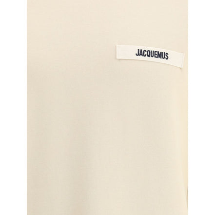 Bluză de molton Jacquemus bej din bumbac