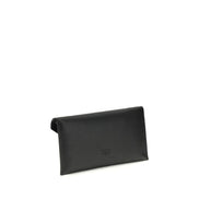 PINKO Poșetă Clutch Neagră din Piele