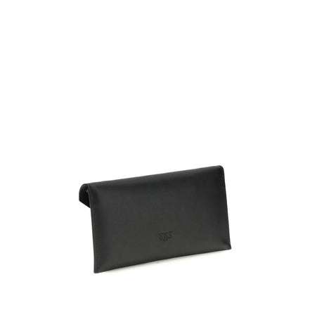 PINKO Poșetă Clutch Neagră din Piele