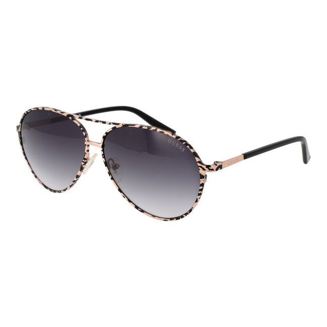Guess Ochelari de Soare Negri din Metal