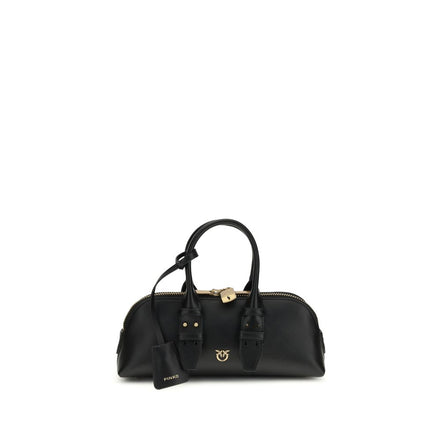 PINKO Black Escape Baguette Handbag