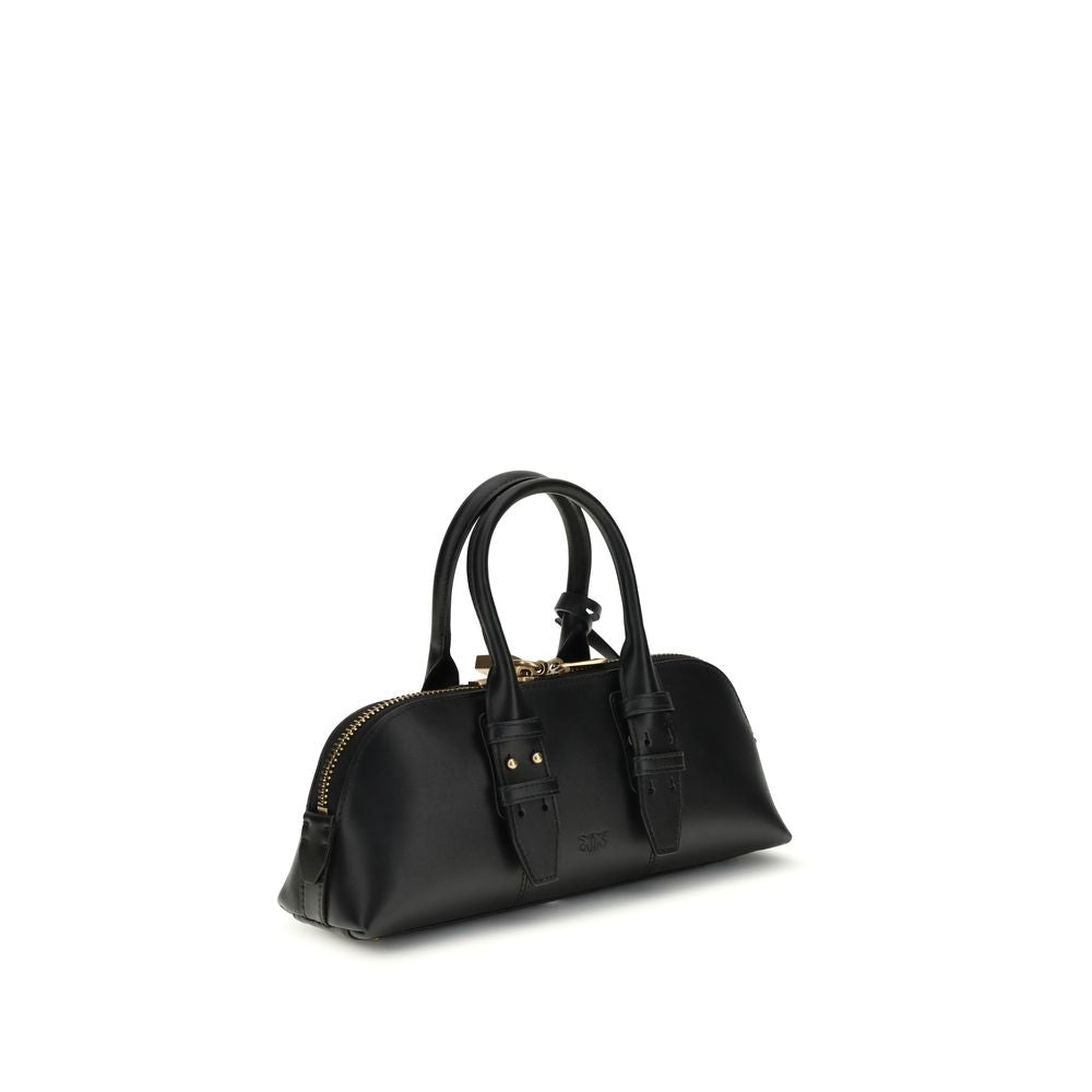 PINKO Black Escape Baguette Handbag