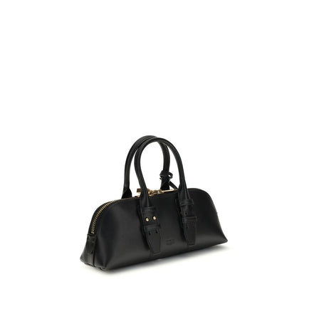 PINKO Black Escape Baguette Handbag