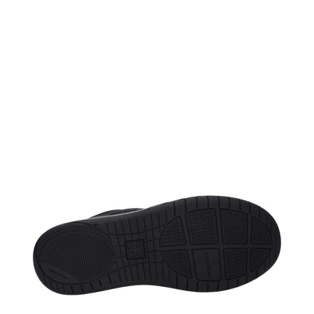 Givenchy Black Fabric Low Top Sneakers