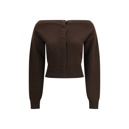 Cardigan de cașmir maro Tom Ford