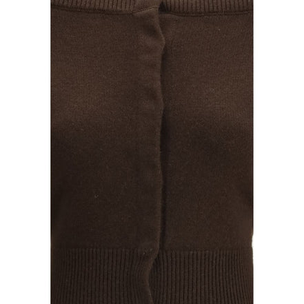 Cardigan de cașmir maro Tom Ford