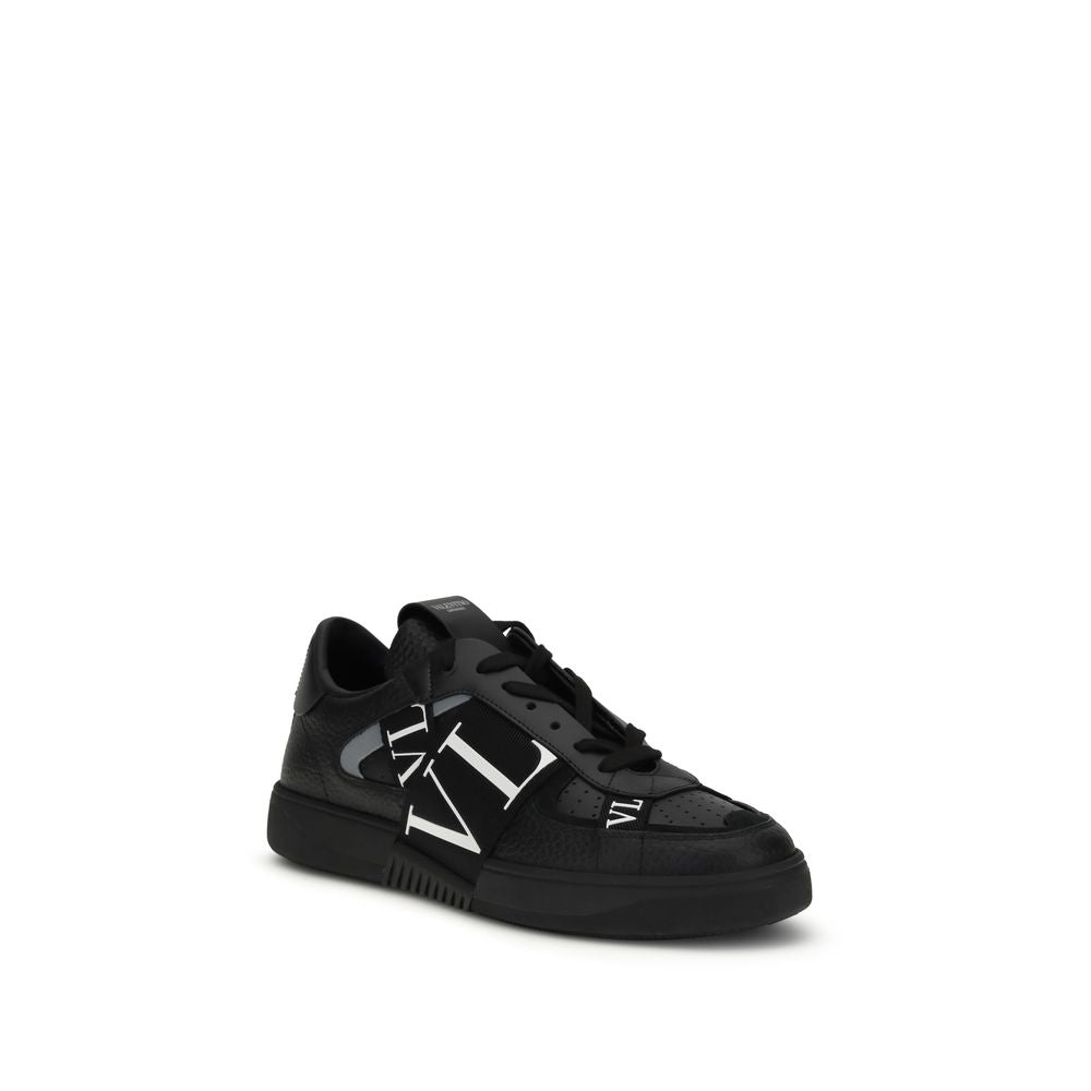 Valentino Garavani Black Low Top Sneakers