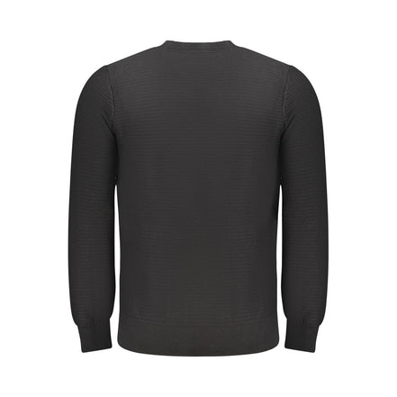 Hugo Boss Pulover Negru din Bumbac pentru Bărbați