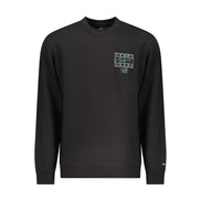 Tommy Hilfiger Bluză Neagră din Bumbac pentru Bărbați