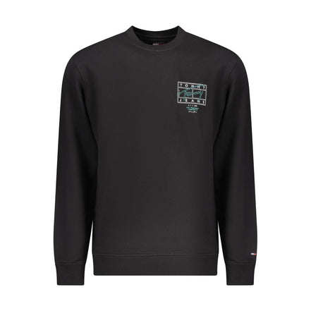 Tommy Hilfiger Bluză Neagră din Bumbac pentru Bărbați