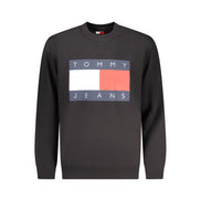 Tommy Hilfiger Bluză Neagră din Bumbac pentru Bărbați