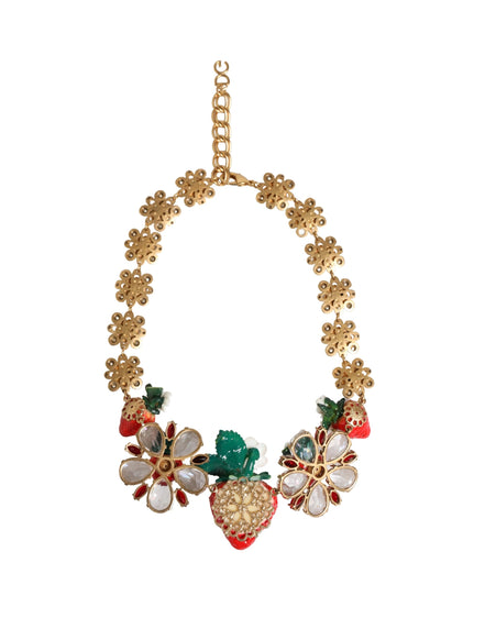 Dolce & Gabbana Gold Brass Necklace