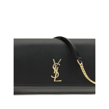 Saint Laurent Husă Telefon Neagră din Piele