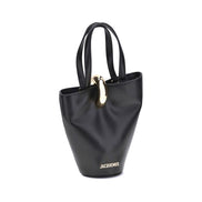 Geantă bucket Jacquemus neagră din piele
