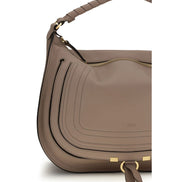 Chloé Beige Marcie Shoulder Bag