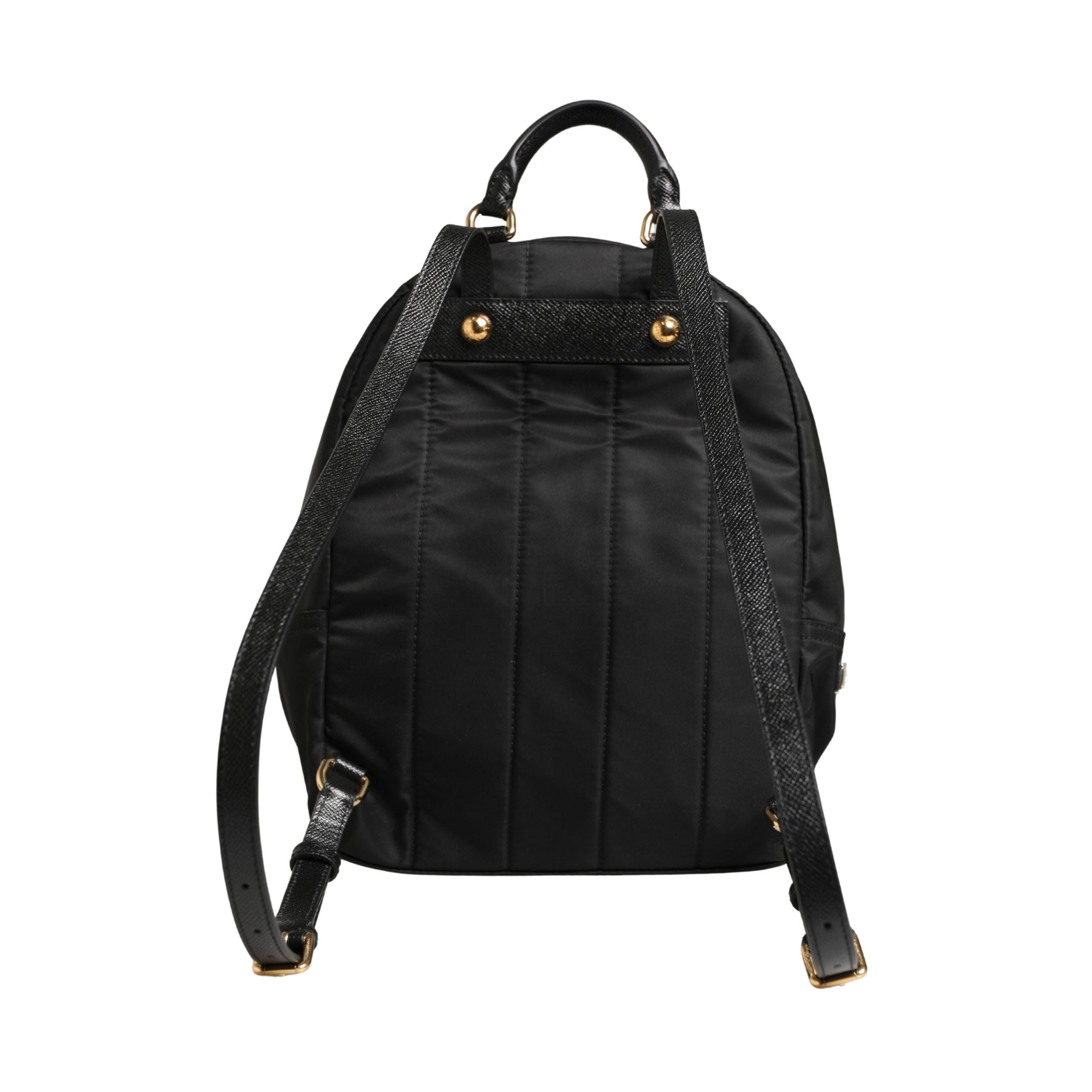 Dolce & Gabbana VULCANO Negru Rucsac #DGFAMILY Embellished