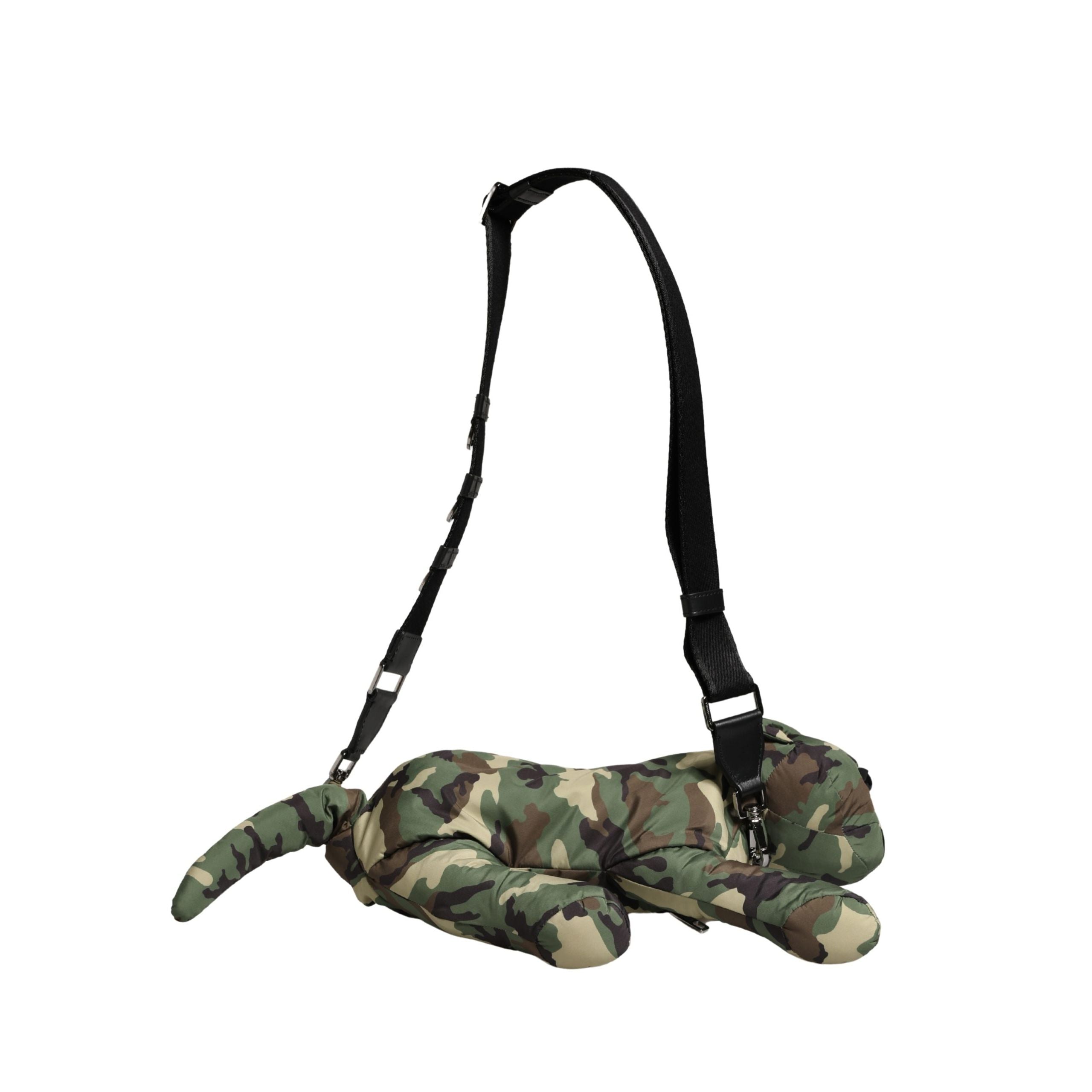 Dolce & Gabbana Geantă de talie Multicolor Camuflaj Siluetă Animală