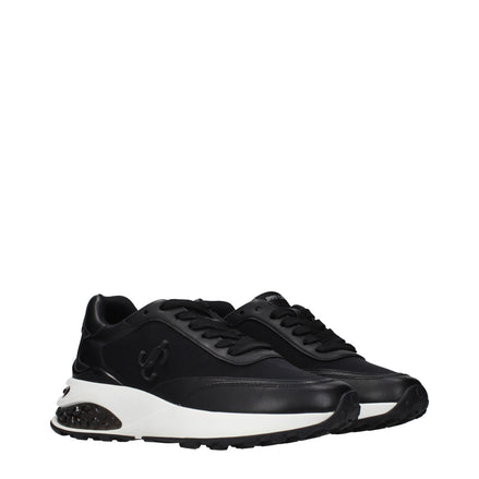 Adidași sport Jimmy Choo negri din material textil