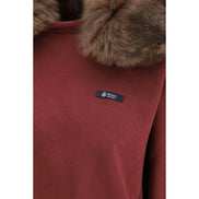 Prada Hanorac Bordeaux din Bumbac