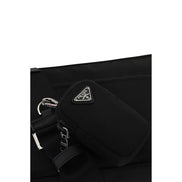 Prada Geantă de Umăr Neagră din Nylon